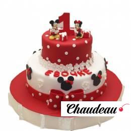 Торт с Микки и Минни Маус №756 Торт с Микки и Минни Маус №756