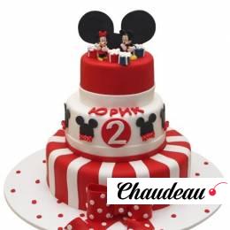 Торт с Микки и Минни Маус на 2 года №752 Торт с Микки и Минни Маус на 2 года №752