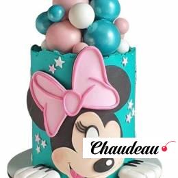 Торт с Минни Маус и шарами №2290 Торт с Минни Маус и шарами №2290