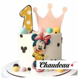 Торт с Минни Маус на 1 годик девочке №2288 Торт с Минни Маус на 1 годик девочке №2288