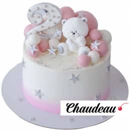 Торт с мишками на 2 года №2591 Торт с мишками на 2 года №2591