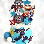 Торт Transformers на 4 года TT4G0013818 фото и оформление торта