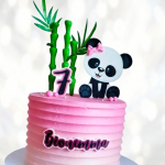 Торт панда на 7 лет TP7L0013820 фото и оформление торта