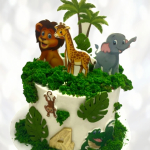 Торт звери тропиков TZT0013830 фото и оформление торта