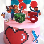 Торт Minecraft фигурки TMF0013856 фото и оформление торта