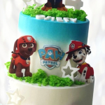 Торт Щенячий патруль фигурки TSCH013859 фото и оформление торта