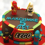 Торт мир Lego TML0013865 фото и оформление торта