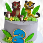 Торт Лео и Тиг TLT0013866 фото и оформление торта