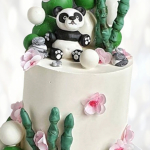 Торт фигурка панды TFP00013881 фото и оформление торта
