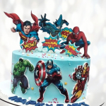 Торт команда супергероев TKS0013891 фото и оформление торта