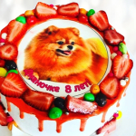 Торт фотография собаки TFS00013895 фото и оформление торта