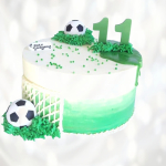 Торт футбольные ворота TFV0013897 фото и оформление торта