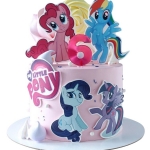 Торт с фигурками Май Литл Пони №1946