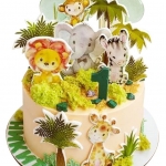 Торт с фигурками животных №1992