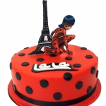 Торт с фигуркой Леди Баг №1263