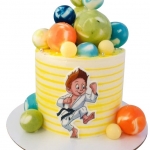 Торт с каратистом №2244