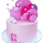 Торт с короной на 12 лет №2534