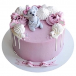 Торт с мышкой для девочки №2439