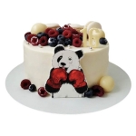 Торт с пандой боксером №2777