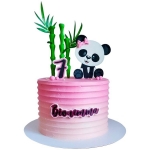 Торт с пандой на 7 лет №2663
