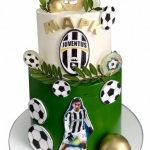 Торт с Пауло Дибала из Ювентуса №2357