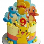 Торт с Пикачу на 9 лет №2304