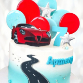 Торт именной для Артема TIA00013814 фото и оформление торта