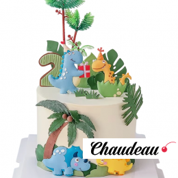 Торт с игрушечными динозаврами TID0013810 Торт с игрушечными динозаврами TID0013810