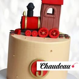 Торт детский паровозик TDP0013834 фото и оформление торта