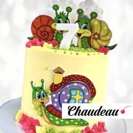 Торт веселые улитки TVU0013839 фото и оформление торта