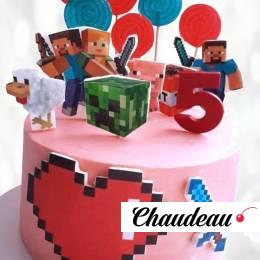 Торт Minecraft фигурки TMF0013856 фото и оформление торта