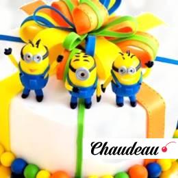 Торт желтые Миньоны TZHM013873 фото и оформление торта