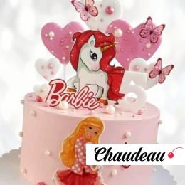 Торт Barbie на пять лет TBPL013886 фото и оформление торта