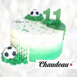 Торт футбольные ворота TFV0013897 фото и оформление торта