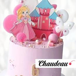 Торт принцесса на шестилетие TPSH013898 фото и оформление торта