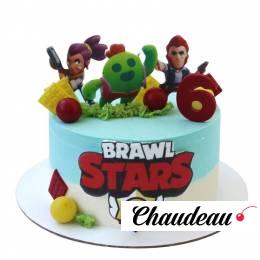 Торт с фигурками героев Бравл Старс №1817 Торт с фигурками героев Бравл Старс №1817