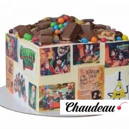 Торт с картинками из Гравити Фолз №1804 Торт с картинками из Гравити Фолз №1804