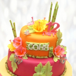 Торт цветочный на 12 лет TC1L013904 фото и оформление торта