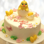 Торт маленький цыпленок TMC0013911 фото и оформление торта