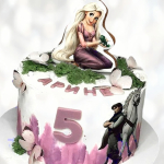 Торт Рапунцель именной TRI00013931 фото и оформление торта