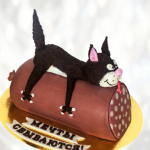 Торт черный кот мечты TCHK0013938 фото и оформление торта