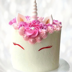 Торт декор единорога TDE0013944 фото и оформление торта