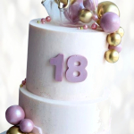 Торт шары на 18 лет TSH10013950 фото и оформление торта