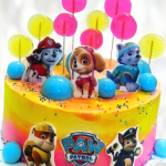 Торт Щенячий патруль и леденцы TSCH0013960 фото и оформление торта
