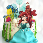 Торт Ариэль, Флаундер и Себастьян TAFS013961 фото и оформление торта