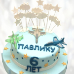 Торт самолеты в облаках TSO00013972 фото и оформление торта