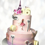 Торт Эйфелева башня на 16 лет TEB10013973 фото и оформление торта