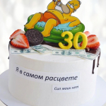 Торт Карлсон: в расцвете сил TKRS013974 фото и оформление торта