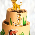 Торт маленький Симба TMS0013997 фото и оформление торта