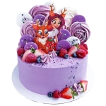 Торт Энчантималс с ягодами №2729